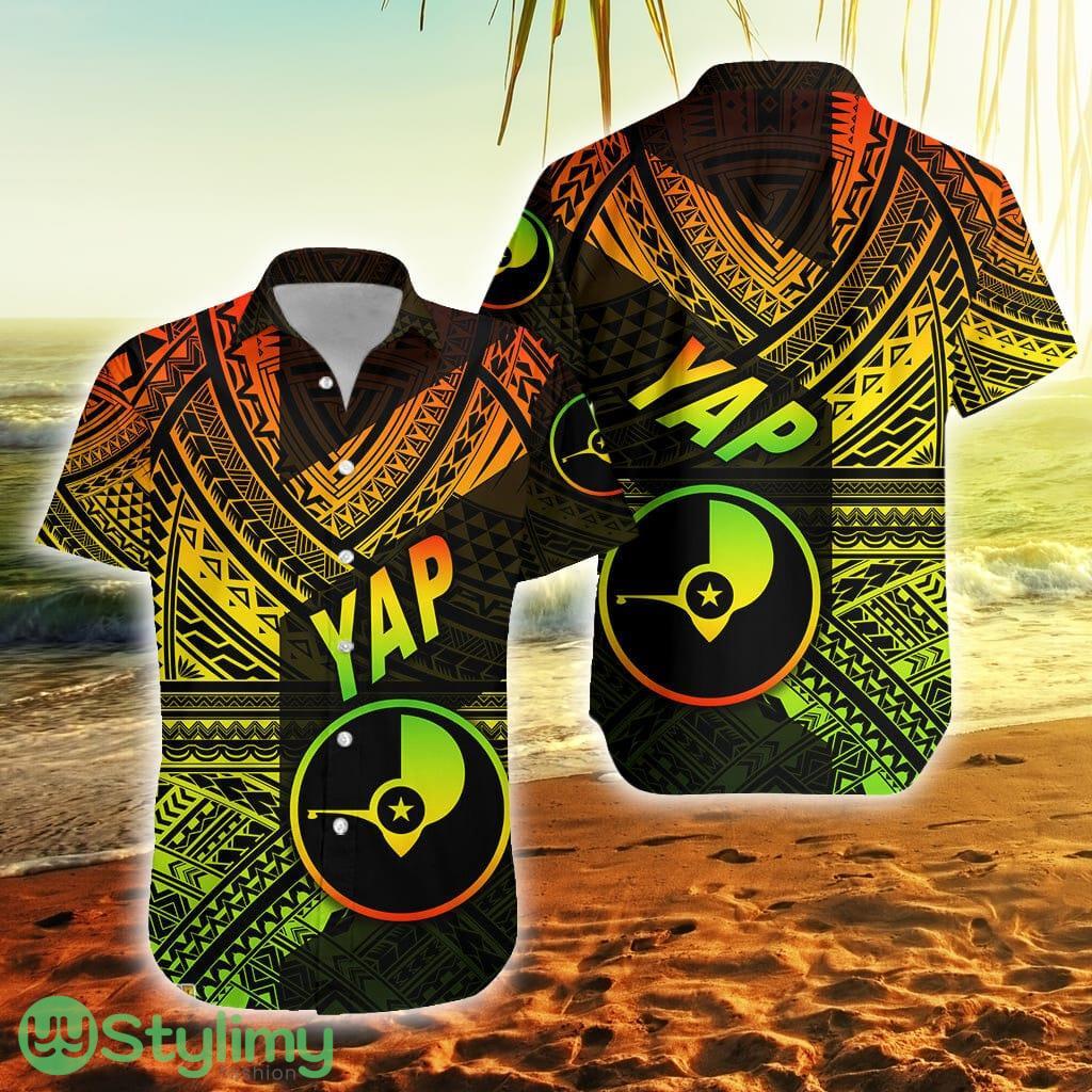 Fsm Yap Original Style Reggae Federated States Of Micronesia Button Down Hawaiian Shirt Trending Summer 1 Fsm Yap Original Style Reggae Federated States Of Micronesia Button Down Hawaiian Shirt Trending Summer Product Photo 1