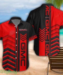 GMC Red Hawaiian Shirt Men Women Beach Gift Custom Name Product Photo 1