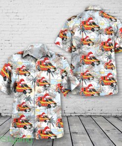 Grand-Ducal Fire and Rescue Corps of Luxembourg CGDIS Ambulance Christmas 3D Hawaiian Shirt Product Photo 1
