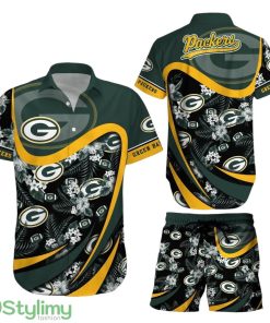 Green Bay Packers Nfl Aloha 3D Hawaiian Shirt And Short Tropical Pattern Beach Shirt New Gift For Sports Fans Product Photo 1