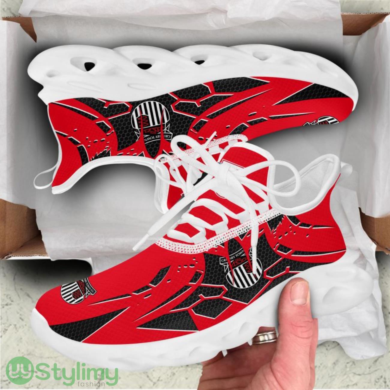 Grimsby Town Max Soul Shoes Sport Running Shoes For Fans 3 Grimsby Town Max Soul Shoes Sport Running Shoes For Fans Product Photo 3