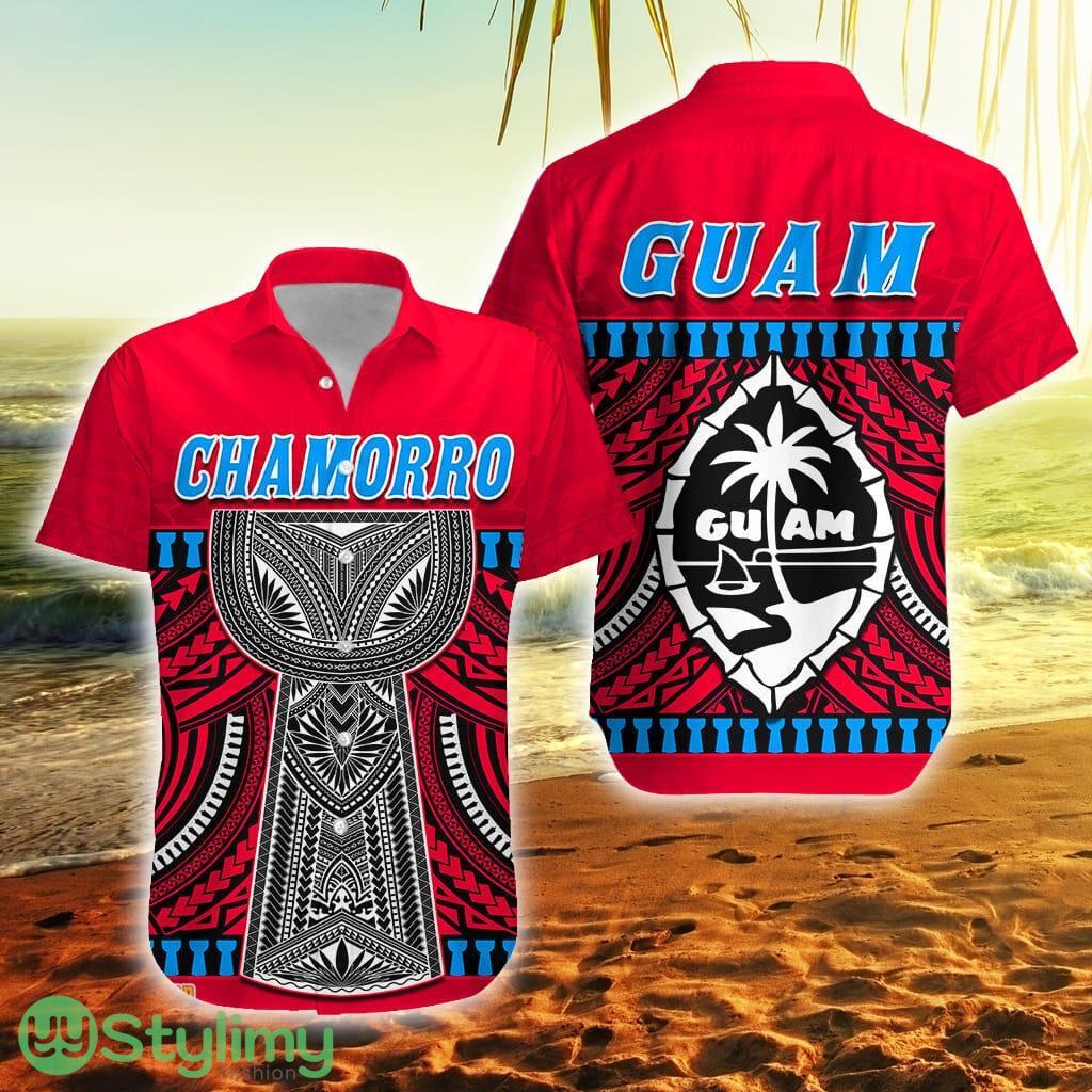 Guam Chamorro Latte Stone Red Polynesian Haligi Guam Button Down Hawaiian Shirt Trending Summer 1 Guam Chamorro Latte Stone Red Polynesian Haligi Guam Button Down Hawaiian Shirt Trending Summer Product Photo 1