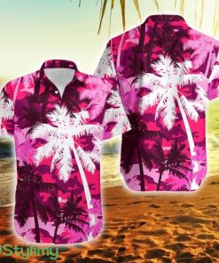 Hawaii Palm Tree Silhouettes On Camouflage No3 Hawaii Button Down Hawaiian Shirt Trending Summer Product Photo 1