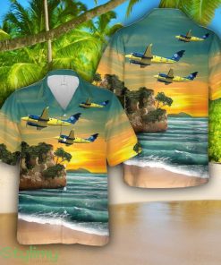Hellenic Shoes Air Force Hawker Beechcraft 350C King Air (B300C) Hawaiian Shirt Beach Season Gift Product Photo 1