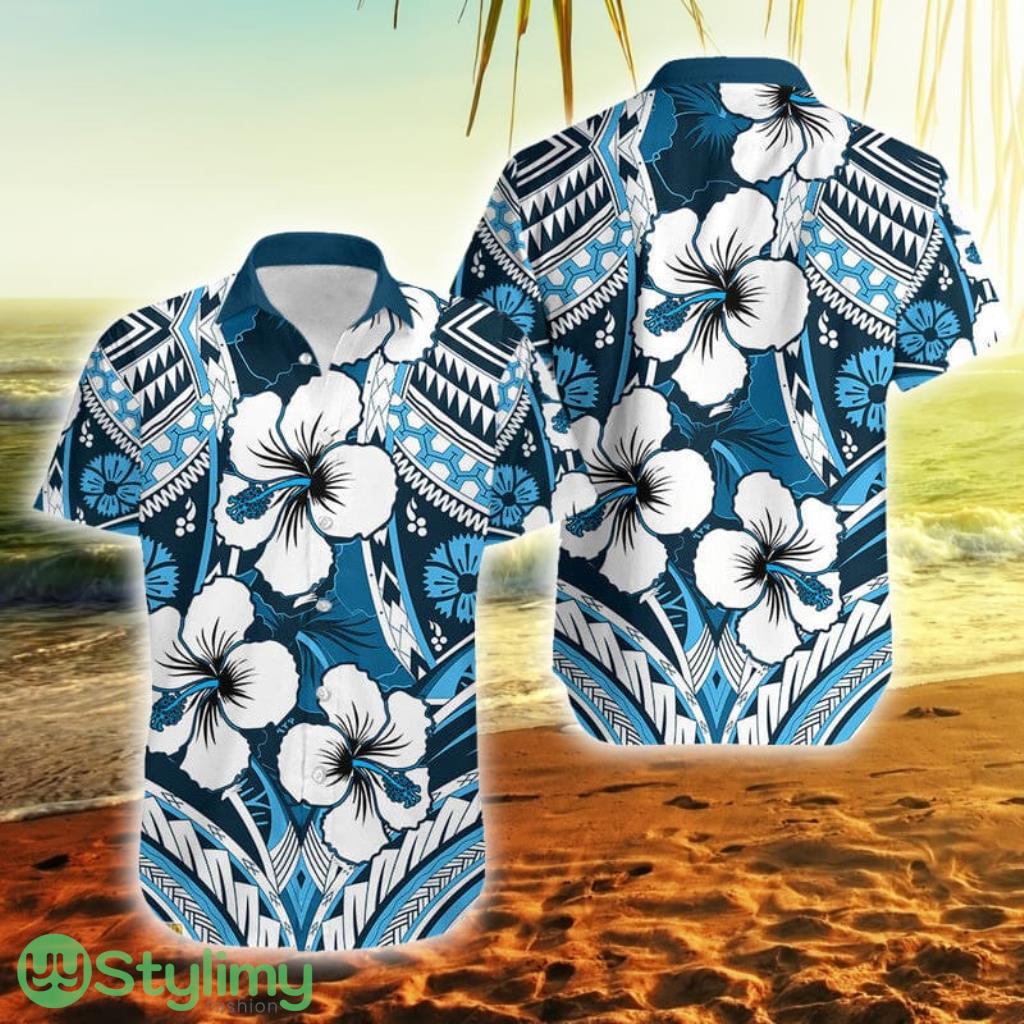 Hibiscus Fiji Patterns Blue Fiji Button Down Hawaiian Shirt Trending Summer 2 Hibiscus Fiji Patterns Blue Fiji Button Down Hawaiian Shirt Trending Summer Product Photo 1