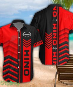 Hino Red Hawaiian Shirt Men Women Beach Gift Custom Name Product Photo 1