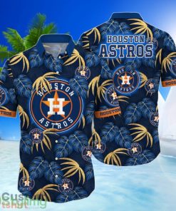 Houston Astros MLB Leave Pattern All Over Printed 3D Hawaiian Shirt Product Photo 1