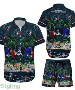 Houston Texans NFL Hawaiian Shirt And Short Best Gift For Football NFL Fans Product Photo 1