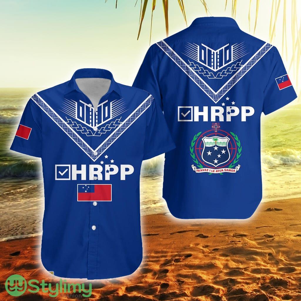 Hrpp Samoa Samoan Tribal Samoa Button Down Hawaiian Shirt Trending Summer 2 Hrpp Samoa Samoan Tribal Samoa Button Down Hawaiian Shirt Trending Summer Product Photo 1