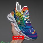 Indianapolis Colts NFL Personalized Clunky Max Soul Shoes LGBT Sneakers Product Photo 3