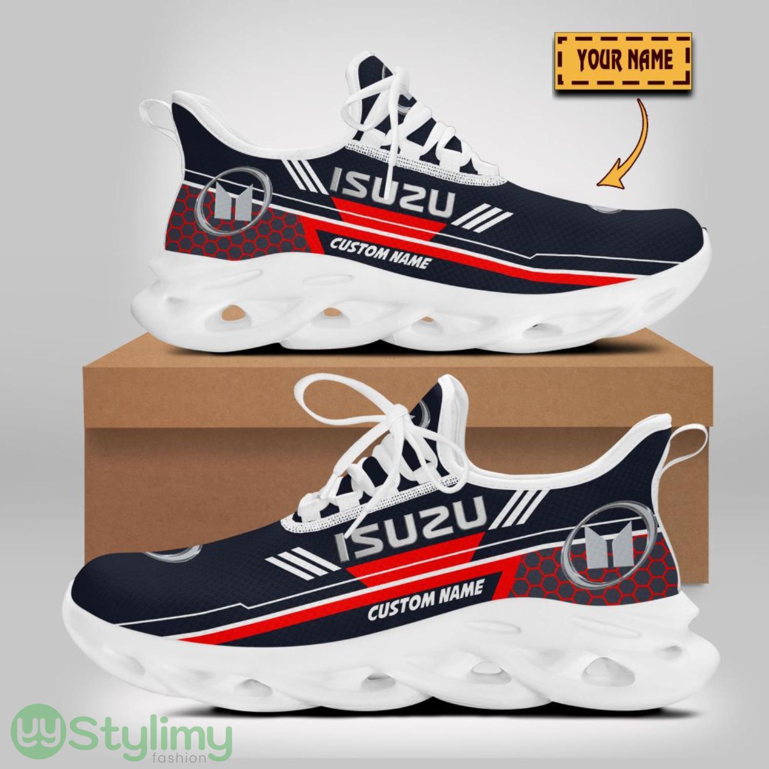 Isuzu Custom Name Max Soul Shoes Personalized Sneakers Gift For Men Women 2 Isuzu Custom Name Max Soul Shoes Personalized Sneakers Gift For Men Women Product Photo 2
