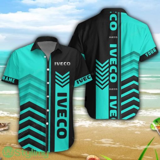 Iveco Zetor 3D Printing Shorts Sleeve Hawaiian Shirt Custom Name