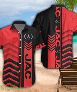 JAC Red Hawaiian Shirt Men Women Beach Gift Custom Name Product Photo 1