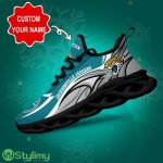 Jacksonville Jaguars NFL Max Soul Shoes Custom Name, Sneakers Hot Trending Personalized Gifts For NFL Fans Product Photo 3