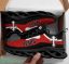 Jesus Max Soul Shoes Running Sneakers Black Red Sport Sneakers Gift Product Photo 2