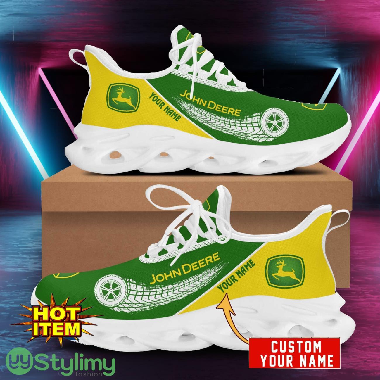 John Deere Logo Ultra Max Soul Shoes Sport Running Shoes For Men Women Shoes 3 John Deere Logo Ultra Max Soul Shoes Sport Running Shoes For Men Women Shoes Product Photo 1