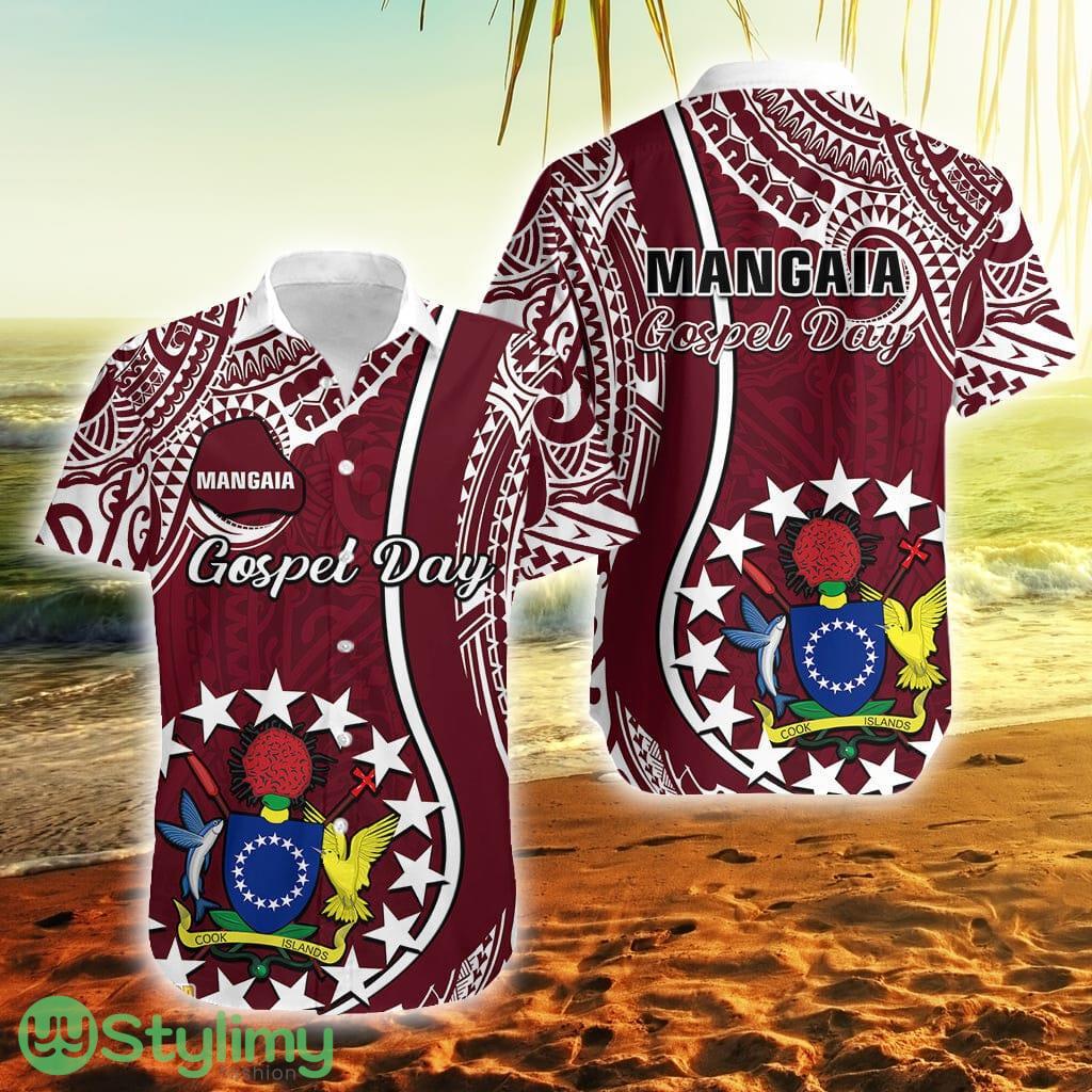 June 15 Mangaia Gospel Day Mangaia Cook Islands Maroon Version Cook Islands Button Down Hawaiian Shirt Trending Summer 2 June 15 Mangaia Gospel Day Mangaia Cook Islands Maroon Version Cook Islands Button Down Hawaiian Shirt Trending Summer Product Photo 1