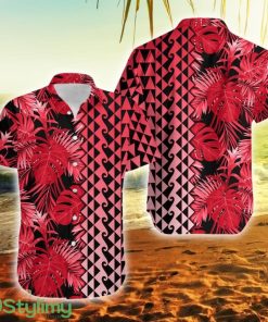 Kakau Hawaii Mixed Monstera And Sabal Palm Leaves No5 Hawaii Button Down Hawaiian Shirt Trending Summer Product Photo 1