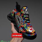 Kansas City Chiefs NFL Autism Clunky Max Soul Shoes Custom Name Men Women Running Sneakers 8 Kansas City Chiefs NFL Autism Clunky Max Soul Shoes Custom Name Men Women Running Sneakers Product Photo 5