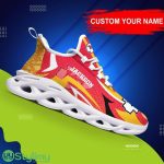 Kansas City Chiefs NFL Logo Sport Team Max Soul Shoes Custom Name Personalized Name Gifts Big Fans Sport Shoes Product Photo 4
