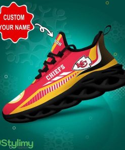 Kansas City Chiefs NFL Max Soul Shoes Custom Name Sneakers Hot Trending Running Sneakers Product Photo 1
