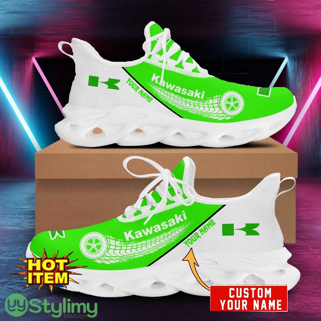 Kawasaki Logo Ultra Max Soul Shoes Sport Running Shoes For Men Women Shoes 3 Kawasaki Logo Ultra Max Soul Shoes Sport Running Shoes For Men Women Shoes Product Photo 1