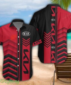 Kia Red Hawaiian Shirt Men Women Beach Gift Custom Name Product Photo 1