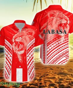 Labasa Football Strong Lion Of Fiji Fiji Button Down Hawaiian Shirt Trending Summer Product Photo 1