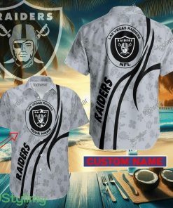 Las Vegas Raiders Custom Name Hawaiian Shirt New For Men Women Fans Gift - Las Vegas Raiders Custom Name Hawaiian Shirt New For Men Women Fans Gift