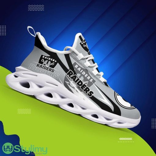 Las Vegas Raiders NFL Logo Sport Team Max Soul Shoes Custom Name Sneakers Hot Trending Personalized Gifts For NFL Logo Sport Team Product Photo 3