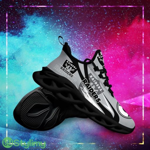 Las Vegas Raiders NFL Logo Sport Team Max Soul Shoes Custom Name Sneakers Hot Trending Personalized Gifts For NFL Logo Sport Team Product Photo 4