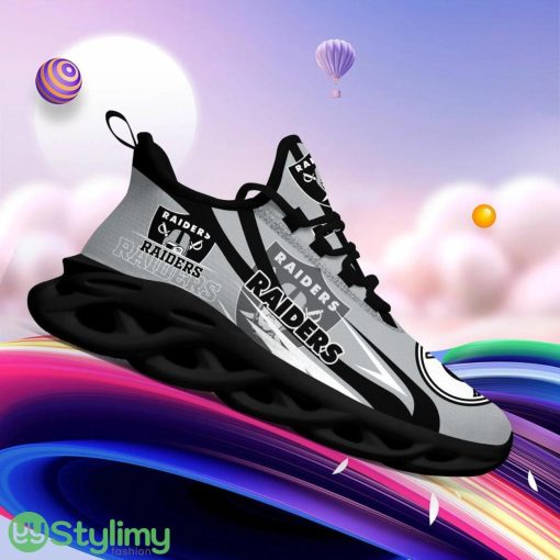 Las Vegas Raiders NFL Logo Sport Team Max Soul Shoes Custom Name Sneakers Hot Trending Personalized Gifts For NFL Logo Sport Team Product Photo 5