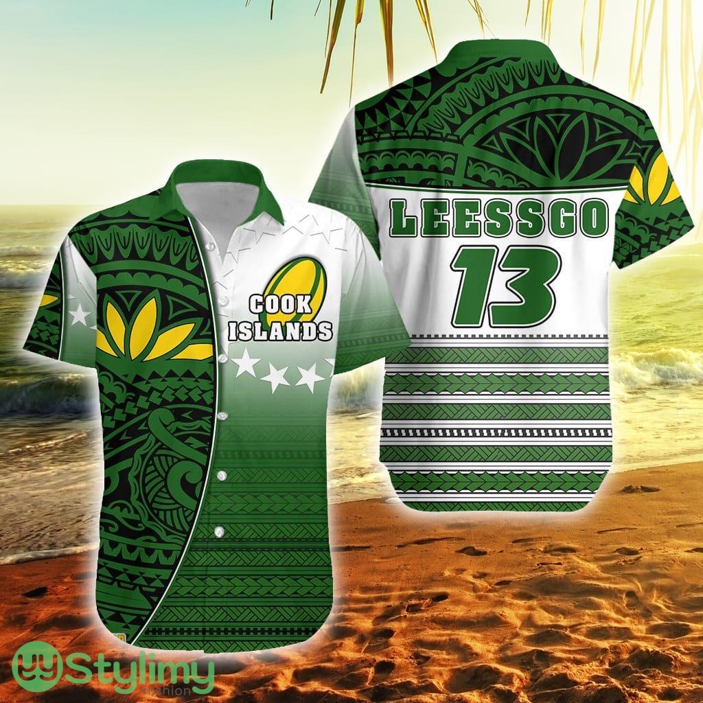 Leessgo Cook Islands Rugby Impressive Version Cook Islands Button Down Hawaiian Shirt Trending Summer 2 Leessgo Cook Islands Rugby Impressive Version Cook Islands Button Down Hawaiian Shirt Trending Summer Product Photo 1