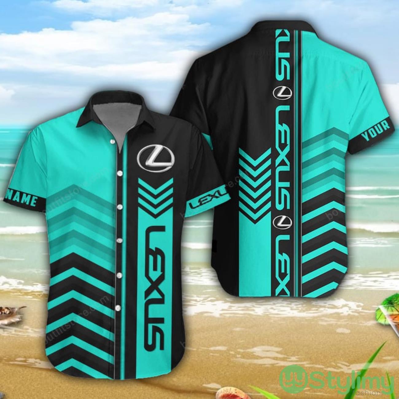 Lexus Zetor 3D Printing Shorts Sleeve Hawaiian Shirt Custom Name 1 Lexus Zetor 3D Printing Shorts Sleeve Hawaiian Shirt Custom Name Product Photo 1