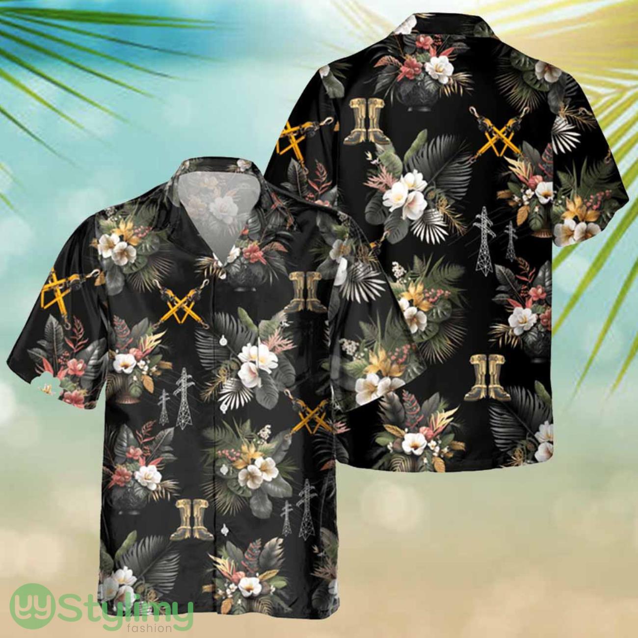 Lineman 3D Hawaiian Shirt Gift For Men Women Summer Holidays 2 Lineman 3D Hawaiian Shirt Gift For Men Women Summer Holidays Product Photo 1
