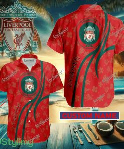 Liverpool Custom Name Hawaiian Shirt New For Men Women Fans Gift - Liverpool Custom Name Hawaiian Shirt New For Men Women Fans Gift