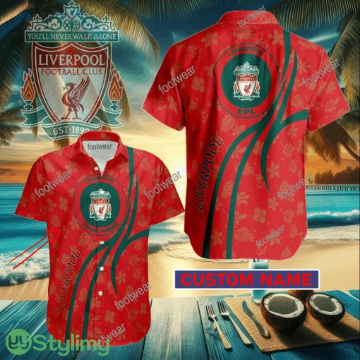 Liverpool Custom Name Hawaiian Shirt New For Men Women Fans Gift - Liverpool Custom Name Hawaiian Shirt New For Men Women Fans Gift