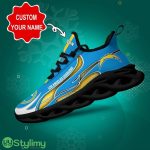 Los Angeles Chargers NFL Max Soul Shoes Custom Name Sneakers Hot Trending Personalized Gifts For NFL Big Fans 8 Los Angeles Chargers NFL Max Soul Shoes Custom Name Sneakers Hot Trending Personalized Gifts For NFL Big Fans Product Photo 3