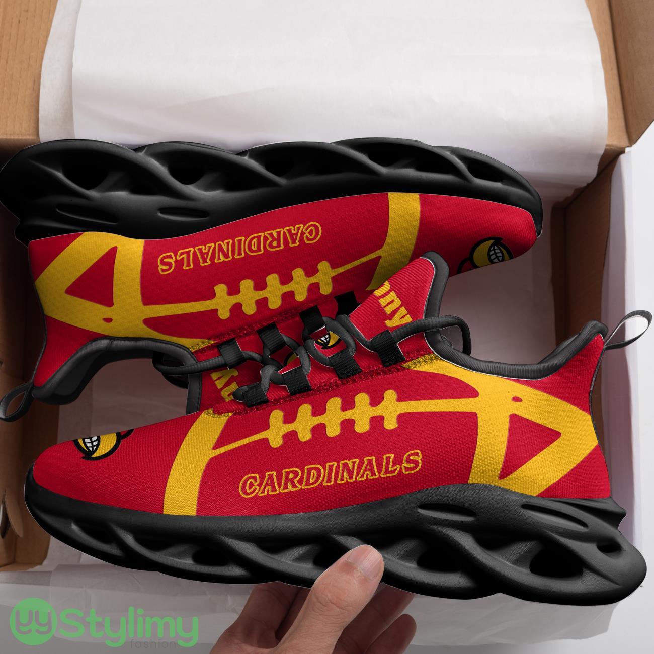 Louisville Cardinals NCAA Max Soul Shoes Gift Ideas Running Sneakers 4 Louisville Cardinals NCAA Max Soul Shoes Gift Ideas Running Sneakers Product Photo 4