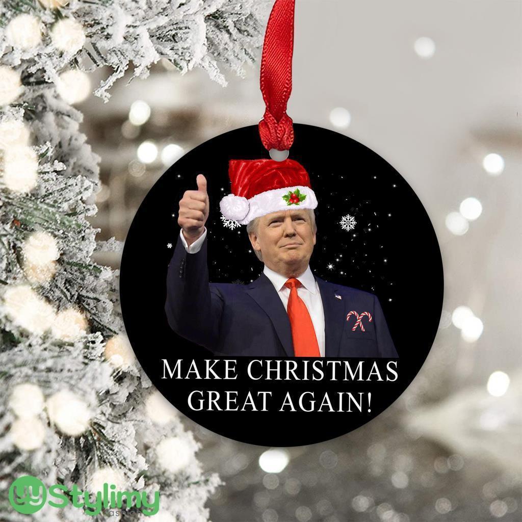 Make Christmas Great Again Trump Ornament 1 Make Christmas Great Again Trump Ornament Product Photo 1