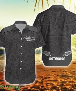 Maori 2021 Aotearoa Tattoo New Zealand Button Down Hawaiian Shirt Trending Summer Product Photo 1