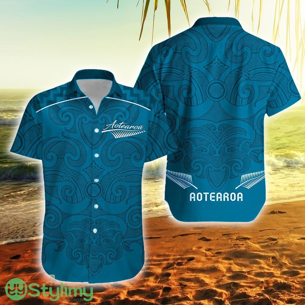 Maori 2021 Turquoise Aotearoa Tattoo New Zealand Button Down Hawaiian Shirt Trending Summer 2 Maori 2021 Turquoise Aotearoa Tattoo New Zealand Button Down Hawaiian Shirt Trending Summer Product Photo 1