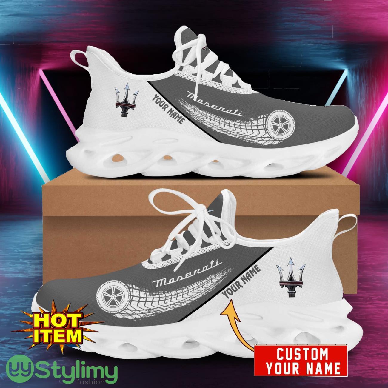 Maserati Logo Ultra Max Soul Shoes Sport Running Shoes For Men Women Shoes 3 Maserati Logo Ultra Max Soul Shoes Sport Running Shoes For Men Women Shoes Product Photo 1