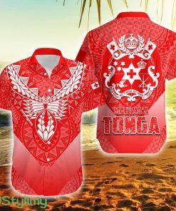 Mate Ma'a Tonga Rugby Polynesian Style Tonga Button Down Hawaiian Shirt Trending Summer Product Photo 1