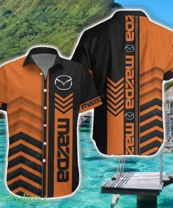 Mazda Orange Hawaiian Shirt For Men Women Product Photo 1