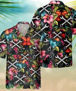 Mechanic Tropical 3D Printed Hawaiian Shirt Gift Ideas For Summer Product Photo 1