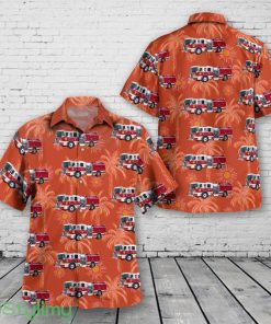 Mechanicsburg, Pennsylvania, Upper Allen Fire Department 3D Hawaiian Shirt Product Photo 1