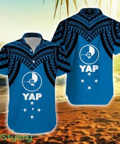 Micronesia Yap Proud Yapese Yap Button Down Hawaiian Shirt Trending Summer Product Photo 1