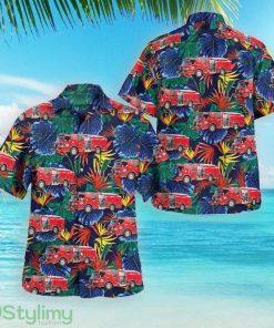 Modesto, California, Modesto Fire Department 3D Hawaiian Shirt Product Photo 1