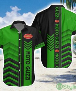 Moto-Guzzi Green Hawaiian Shirt Men Women Beach Gift Custom Name Product Photo 1